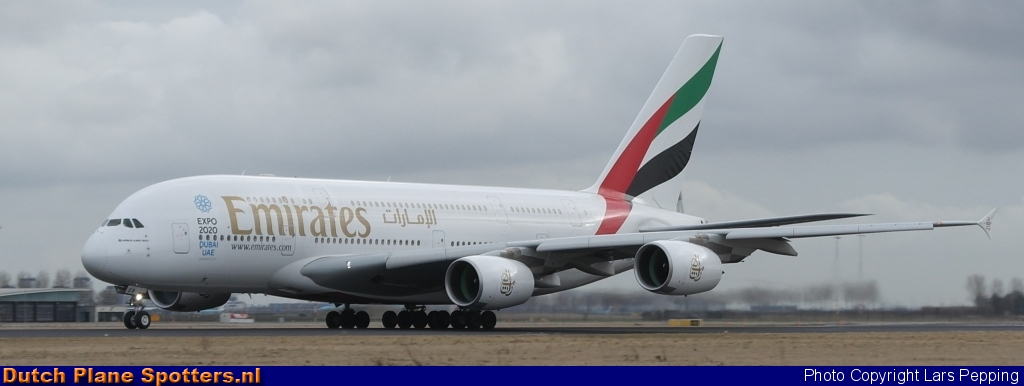 A6-EEB Airbus A380-800 Emirates by Lars Pepping