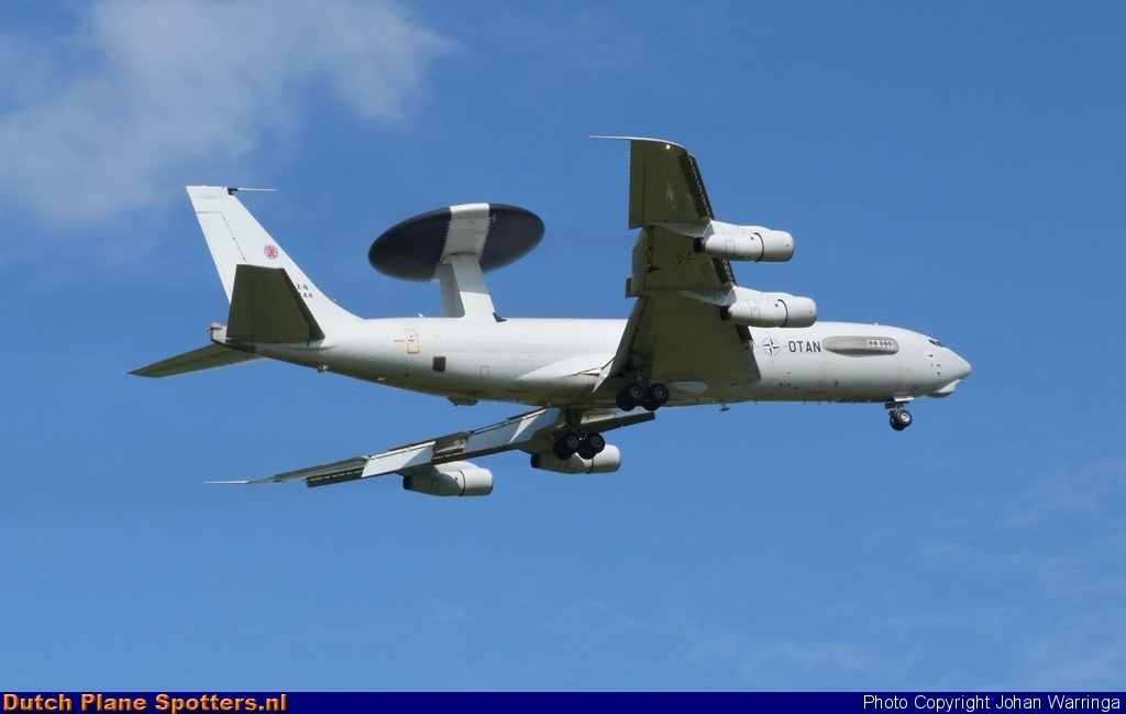 LX-N90444 Boeing E-3 Sentry MIL - NATO Airborne Early Warning Force by Johan Warringa