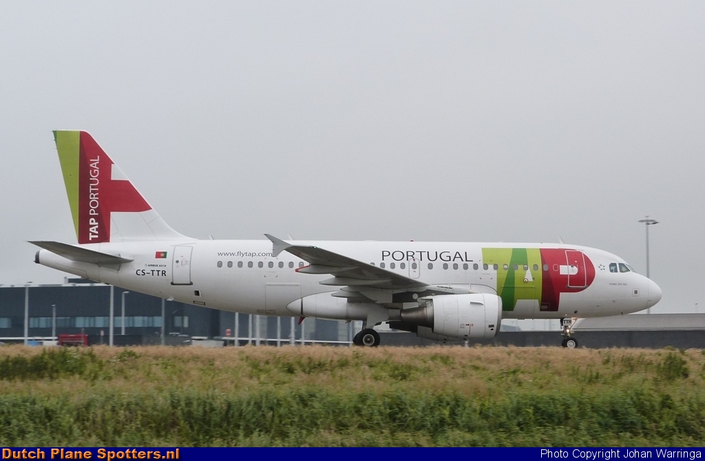 CS-TTR Airbus A319 TAP Air Portugal by Johan Warringa