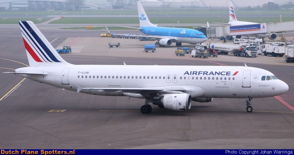 F-GJVB Airbus A320 Air France by Johan Warringa