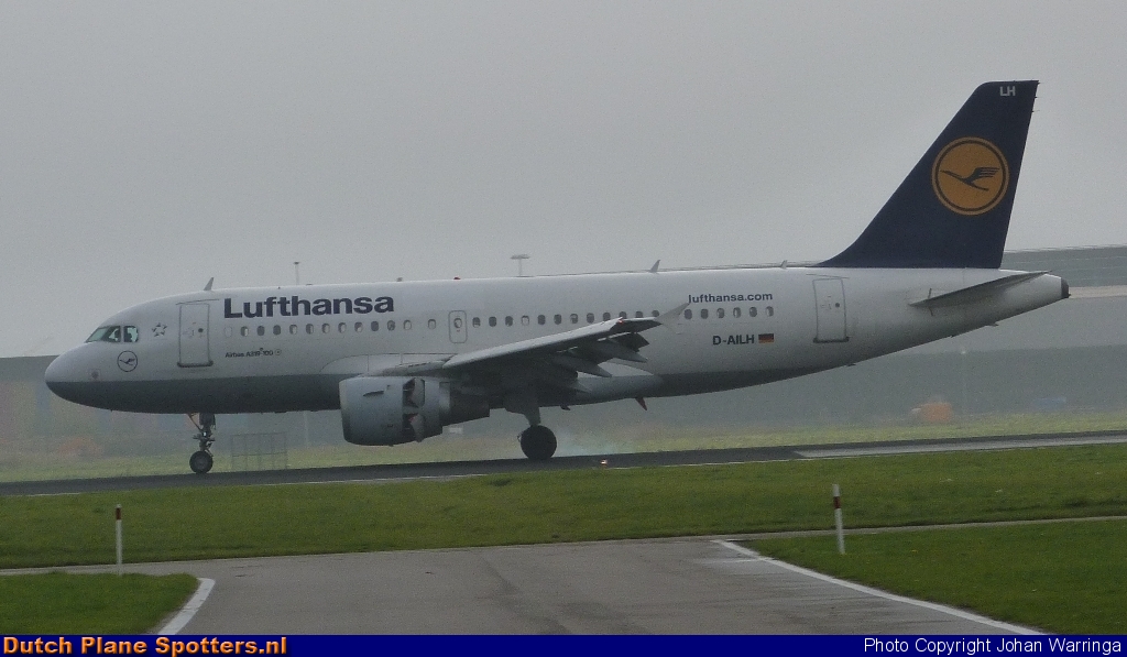 D-AILH Airbus A319 Lufthansa by Johan Warringa