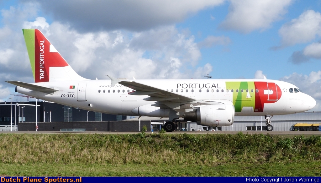 CS-TTQ Airbus A319 TAP Air Portugal by Johan Warringa