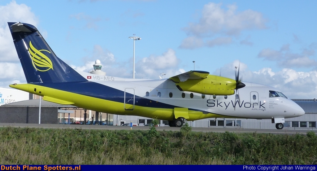HB-AEO Dornier Do-328 Sky Work Airlines by Johan Warringa