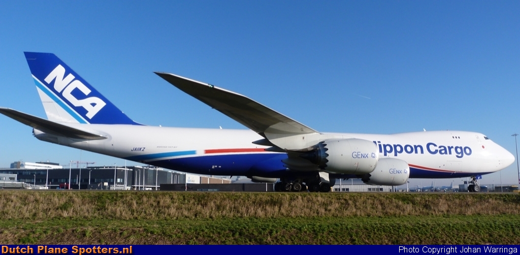 JA11KZ Boeing 747-8 Nippon Cargo Airlines by Johan Warringa