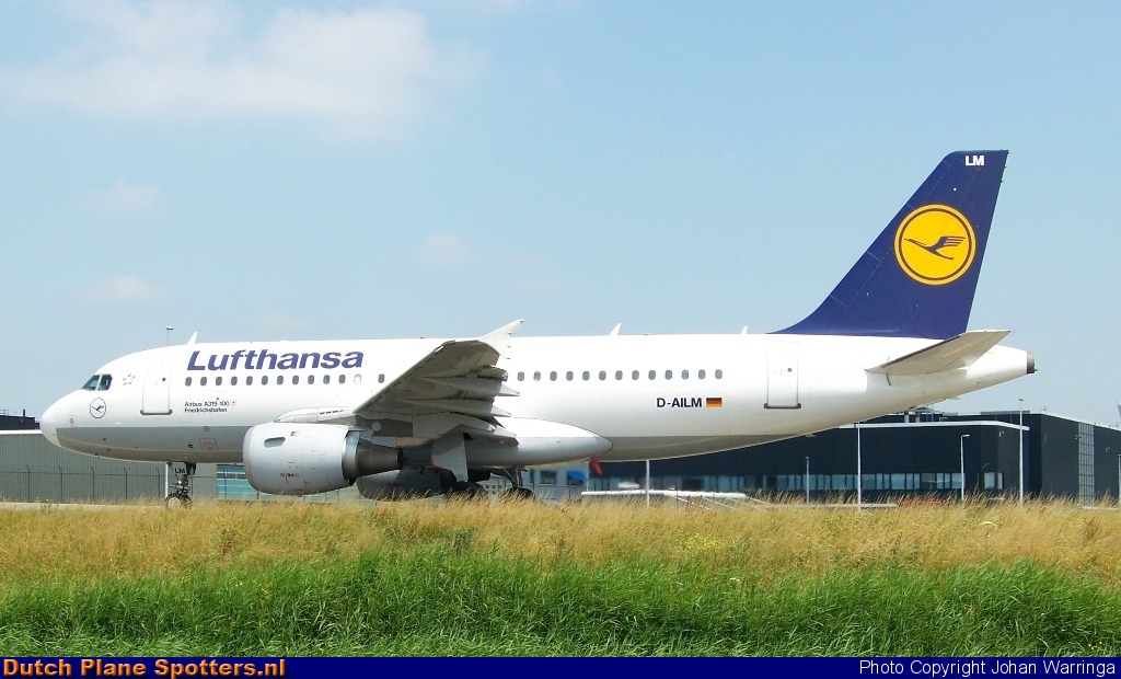 D-AILM Airbus A319 Lufthansa by Johan Warringa