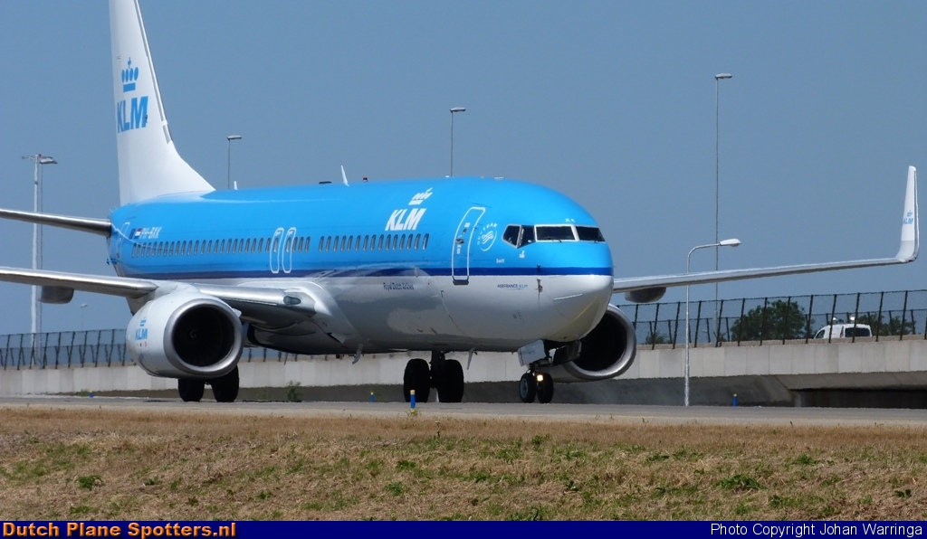 PH-BXK Boeing 737-800 KLM Royal Dutch Airlines by Johan Warringa