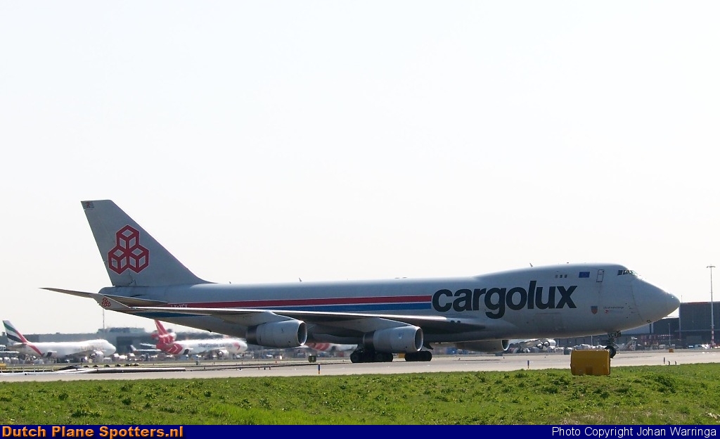 LX-VCV Boeing 747-400 Cargolux by Johan Warringa