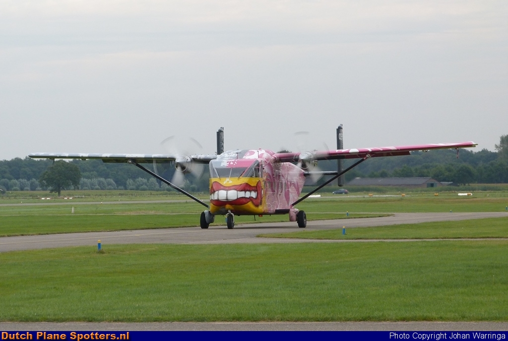 OE-FDN Short Skyvan Pink Aviation Service by Johan Warringa