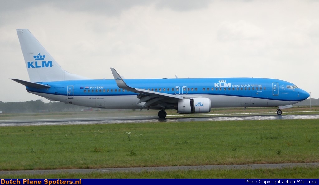 PH-BXW Boeing 737-800 KLM Royal Dutch Airlines by Johan Warringa