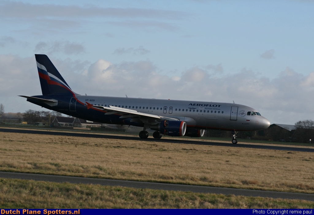 VP-BZS Airbus A320 Aeroflot - Russian Airlines by remie paul