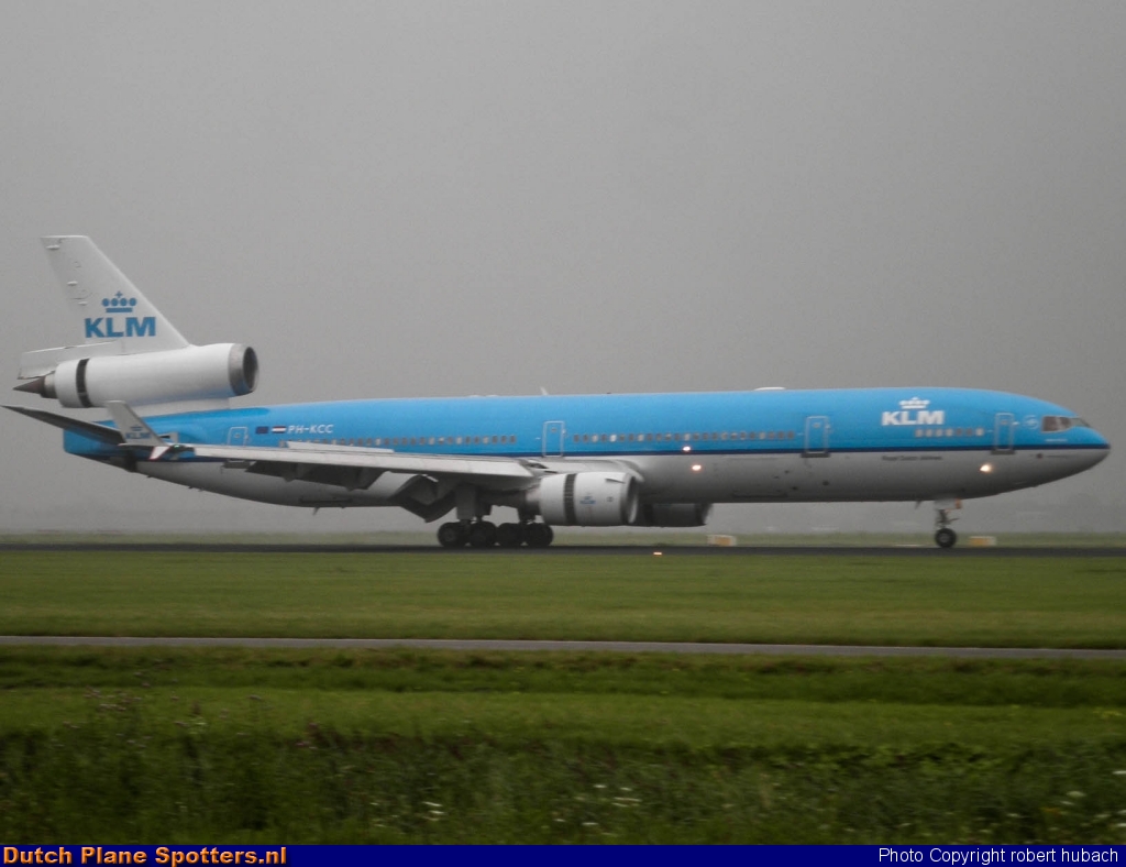 PH-KCC McDonnell Douglas MD-11 KLM Royal Dutch Airlines by Robert hubach