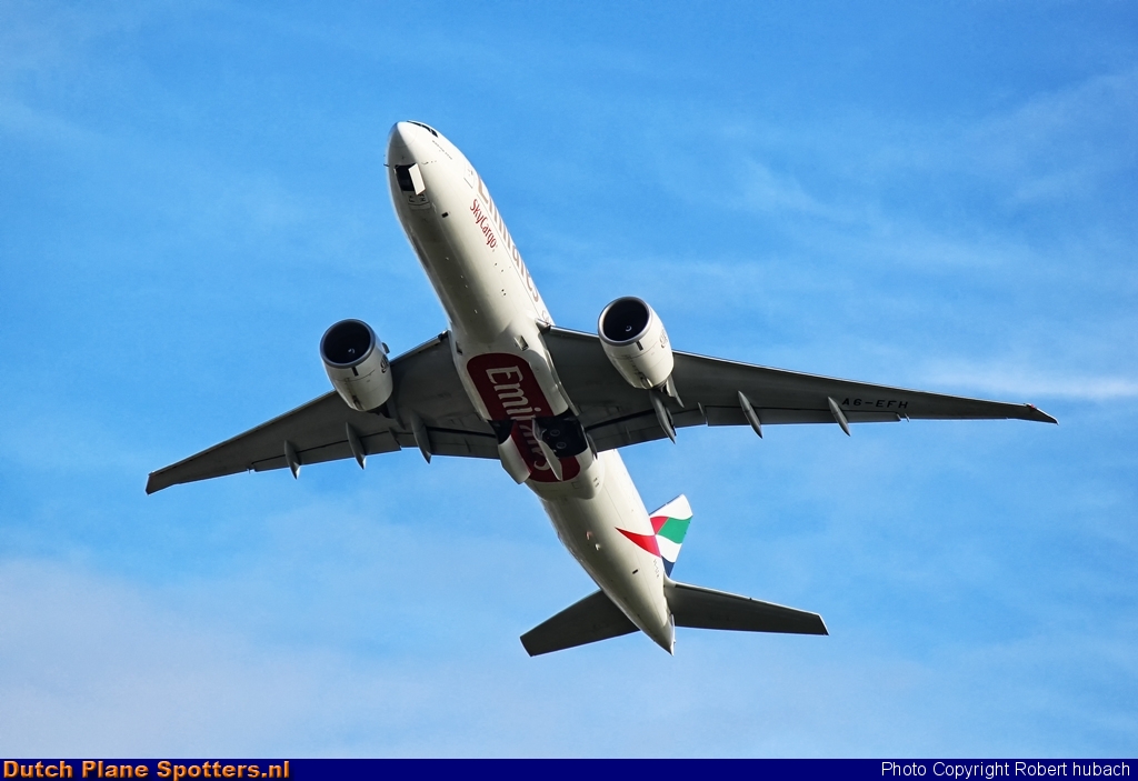 A6-EFH Boeing 777-F Emirates Sky Cargo by Robert hubach