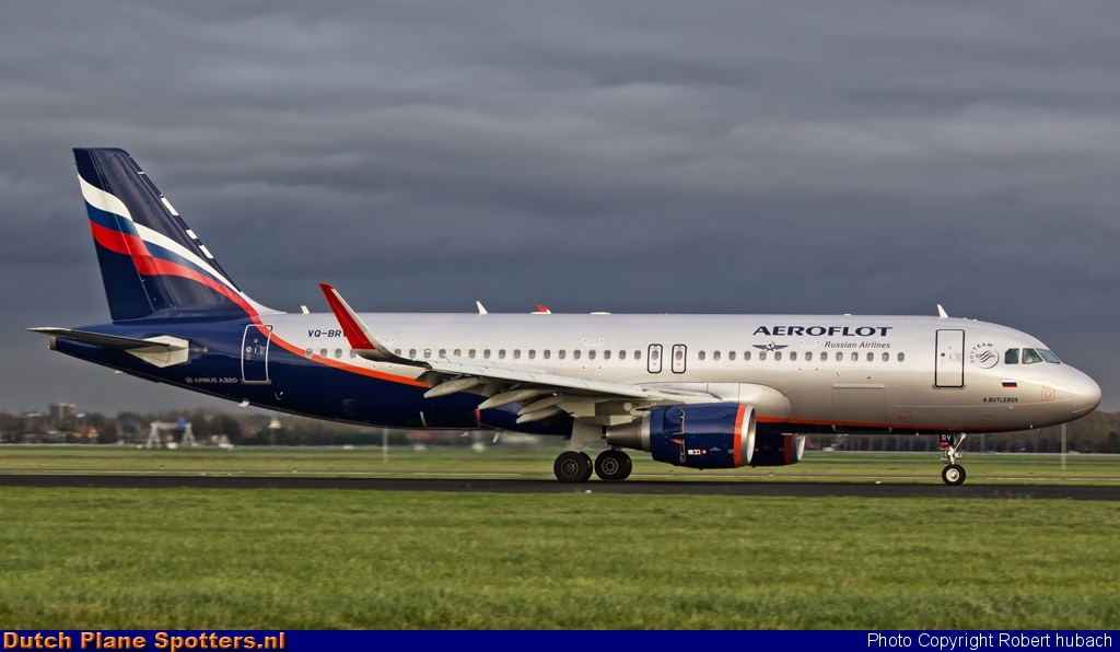 VQ-BRV Airbus A320 Aeroflot - Russian Airlines by Robert hubach