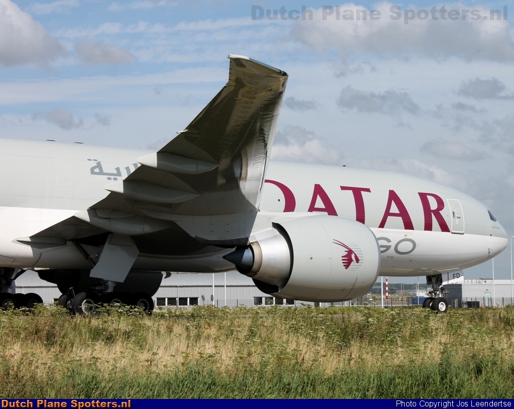 A7-BFD Boeing 777-F Qatar Airways Cargo by Jos Leendertse