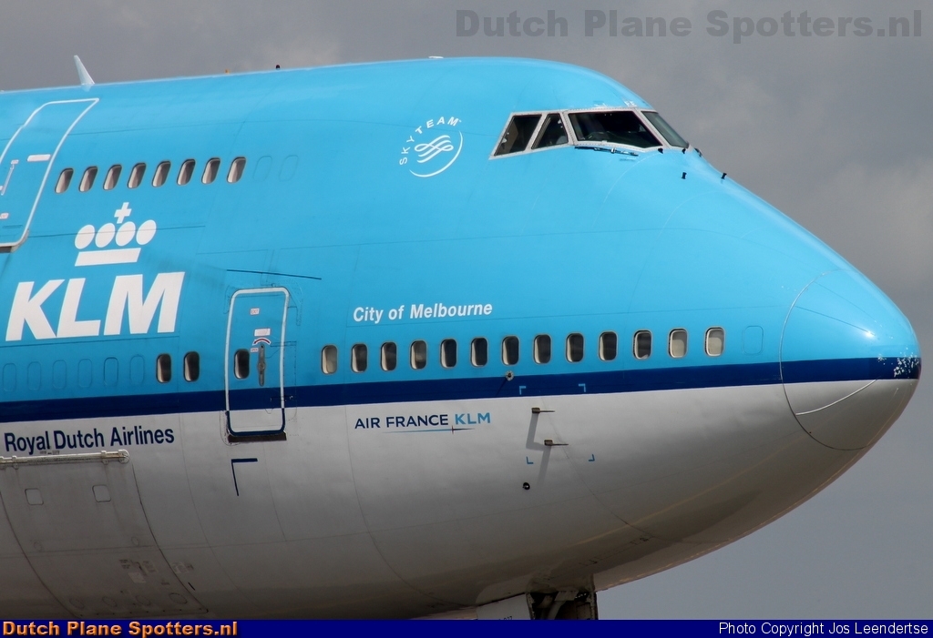 PH-BFM Boeing 747-400 KLM Royal Dutch Airlines by Jos Leendertse