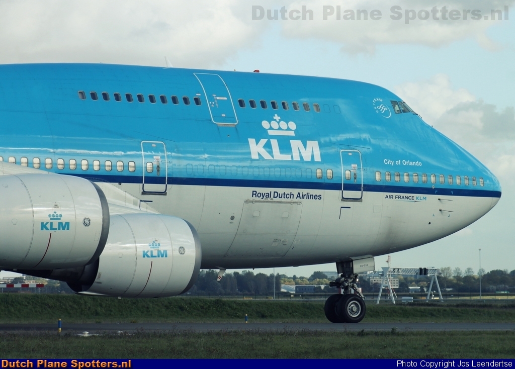 PH-BFO Boeing 747-400 KLM Royal Dutch Airlines by Jos Leendertse