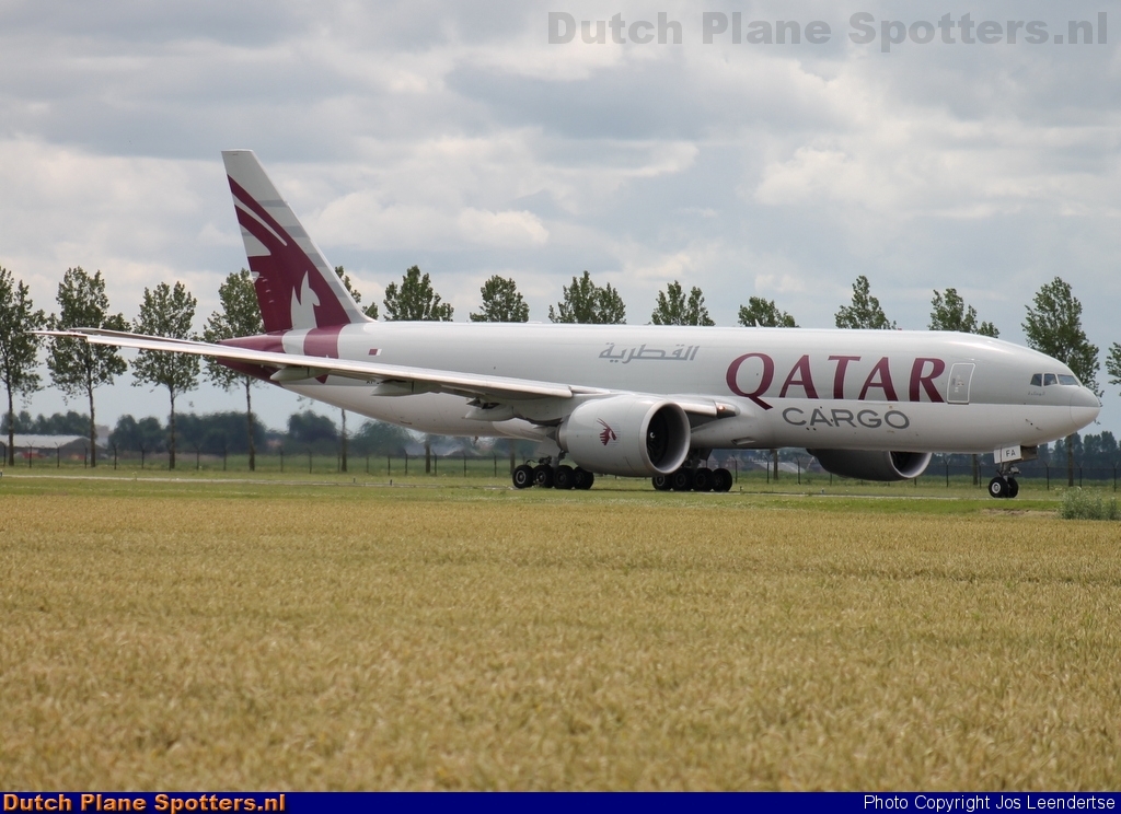 A7-BFA Boeing 777-F Qatar Airways Cargo by Jos Leendertse