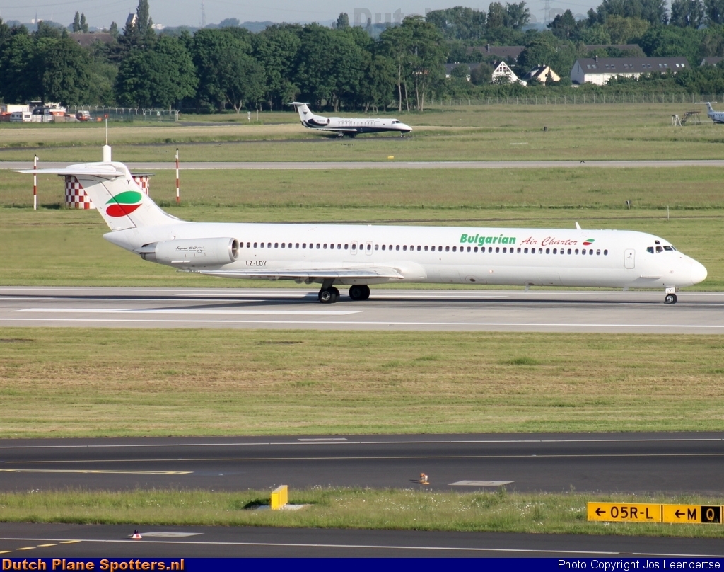 LZ-LDY McDonnell Douglas MD-87 Bulgarian Air Charter by Jos Leendertse