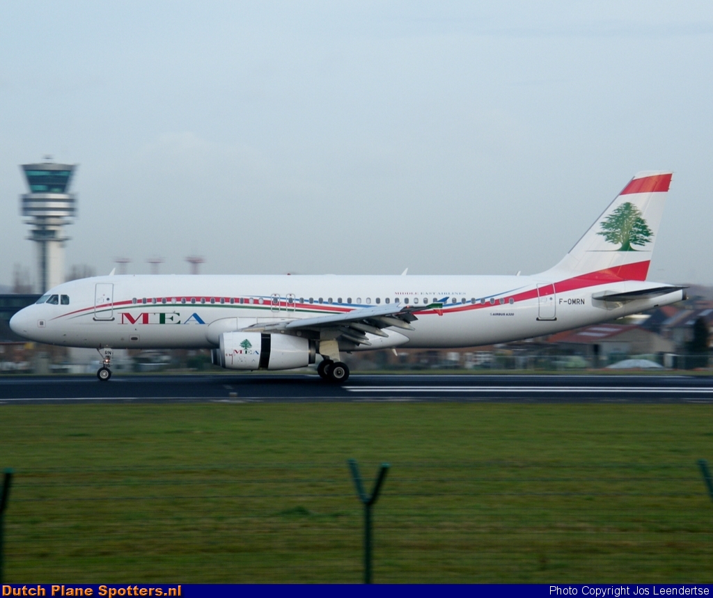 F-OMRN Airbus A320 Middle East Airlines (MEA) by Jos Leendertse