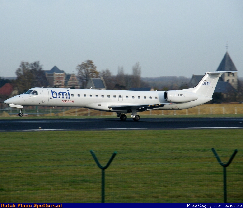 G-EMBJ Embraer 145 bmi Regional by Jos Leendertse