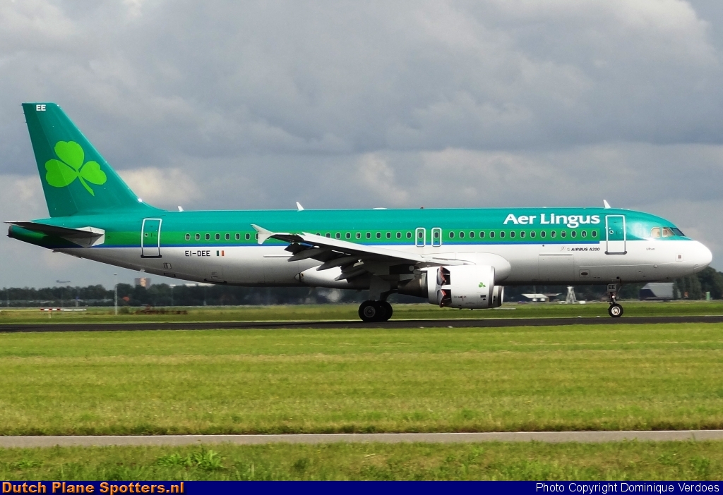 EI-DEE Airbus A320 Aer Lingus by Dominique Verdoes