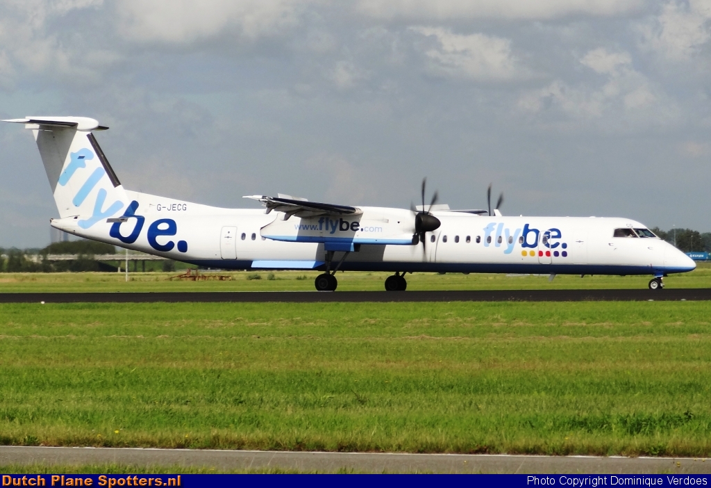 G-JECG Bombardier Dash 8-Q400 Flybe by Dominique Verdoes