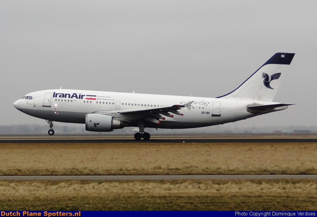 EP-IBK Airbus A310 Iran Air by Dominique Verdoes