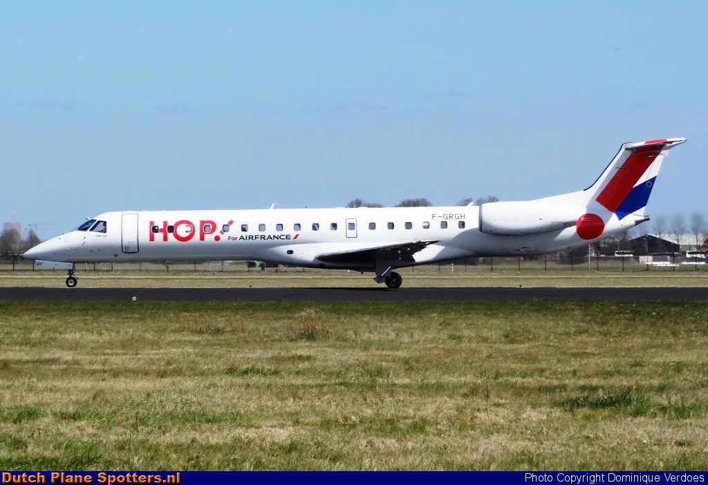 F-GRGH Embraer 145 Hop (Air France) by Dominique Verdoes