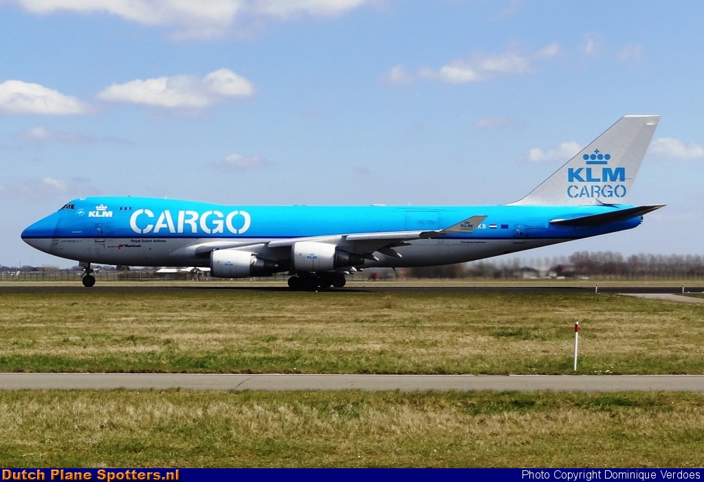 PH-CKB Boeing 747-400 KLM Cargo by Dominique Verdoes
