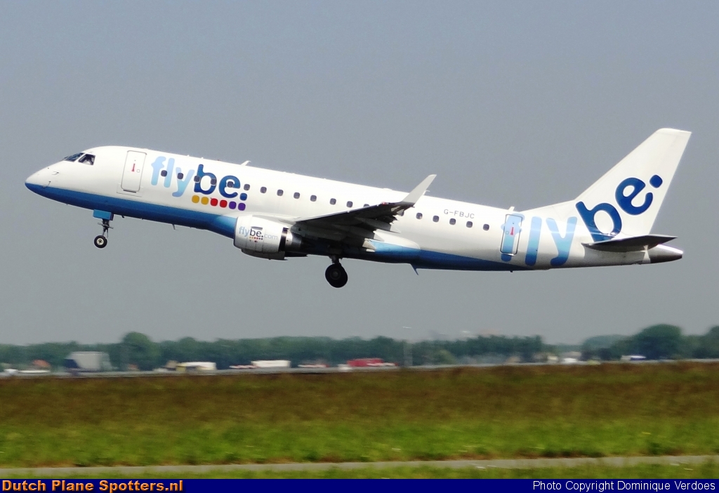 G-FBJC Embraer 175 Flybe by Dominique Verdoes