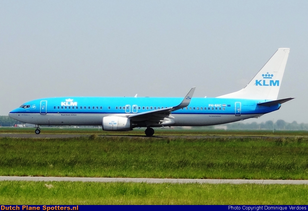PH-BXC Boeing 737-800 KLM Royal Dutch Airlines by Dominique Verdoes