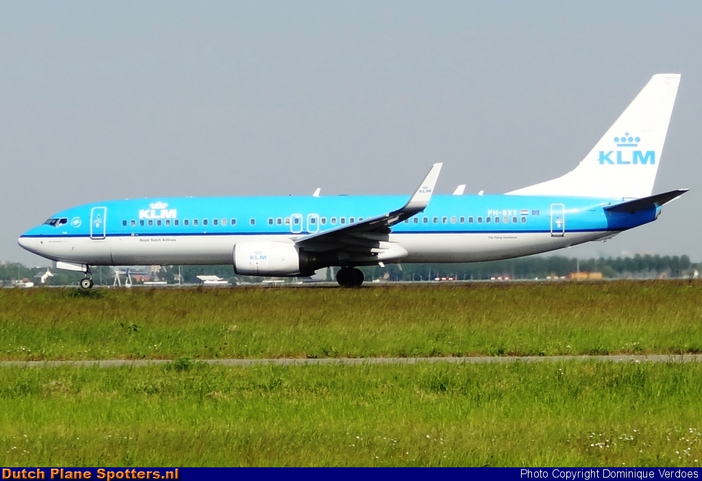 PH-BXY Boeing 737-800 KLM Royal Dutch Airlines by Dominique Verdoes