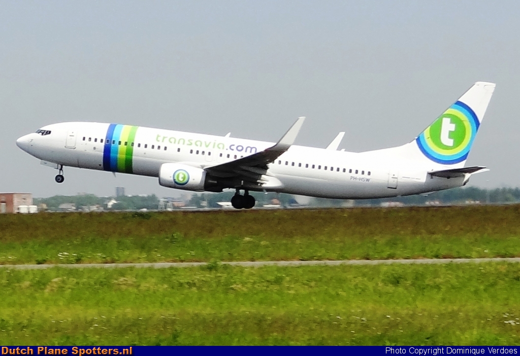 PH-HSW Boeing 737-800 Transavia by Dominique Verdoes