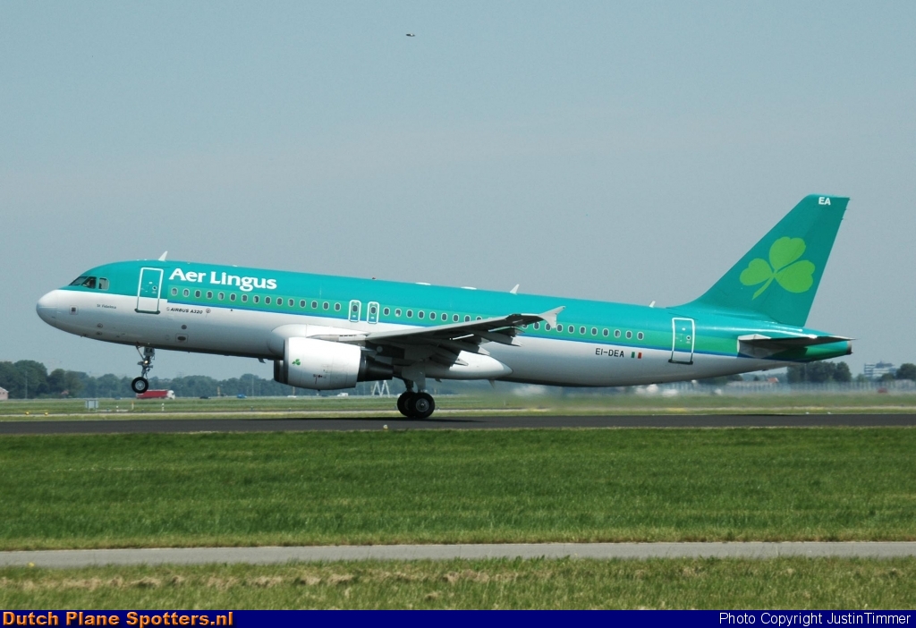 EI-DEA Airbus A320 Aer Lingus by JustinTimmer