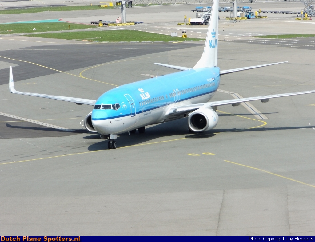 PH-BXH Boeing 737-800 KLM Royal Dutch Airlines by Jay Heerens