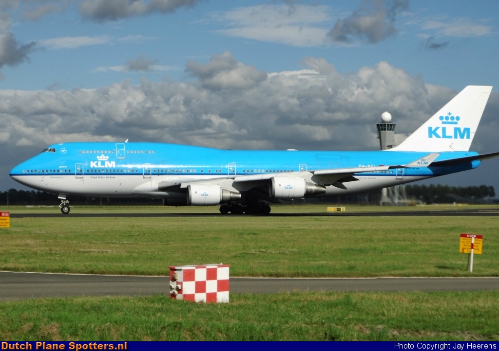PH-BFI Boeing 747-400 KLM Royal Dutch Airlines by Jay Heerens
