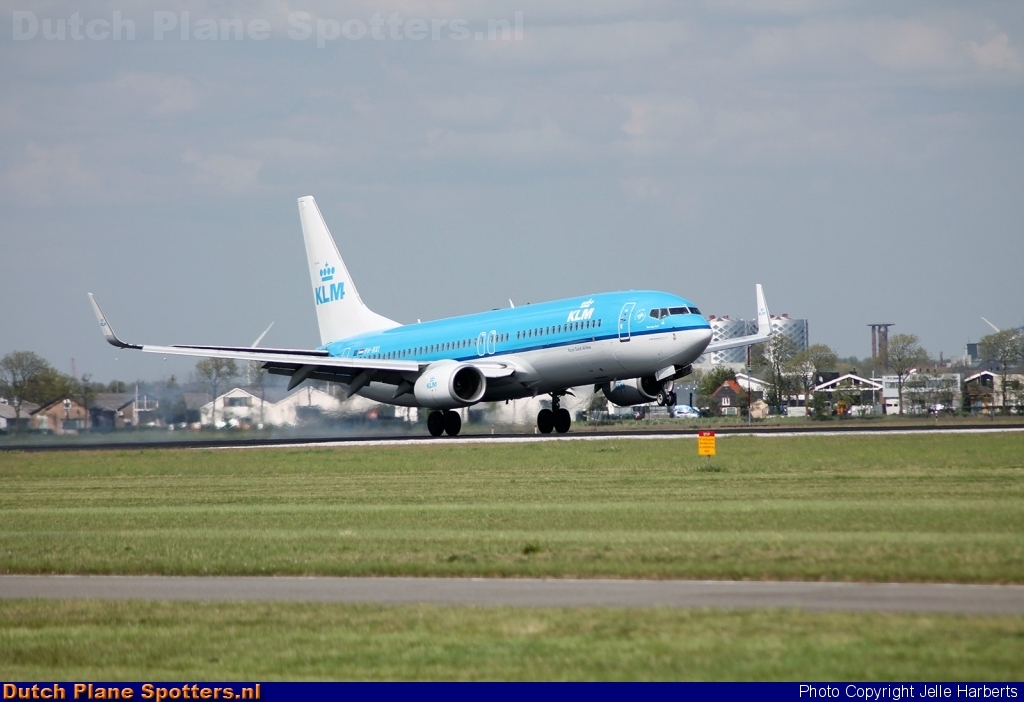 PH-BXI Boeing 737-800 KLM Royal Dutch Airlines by Jelle Harberts