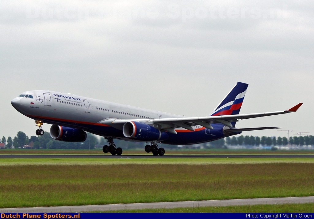 VP-BLY Airbus A330-200 Aeroflot - Russian Airlines by Martijn Groen