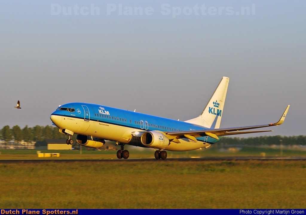 PH-BXH Boeing 737-800 KLM Royal Dutch Airlines by Martijn Groen