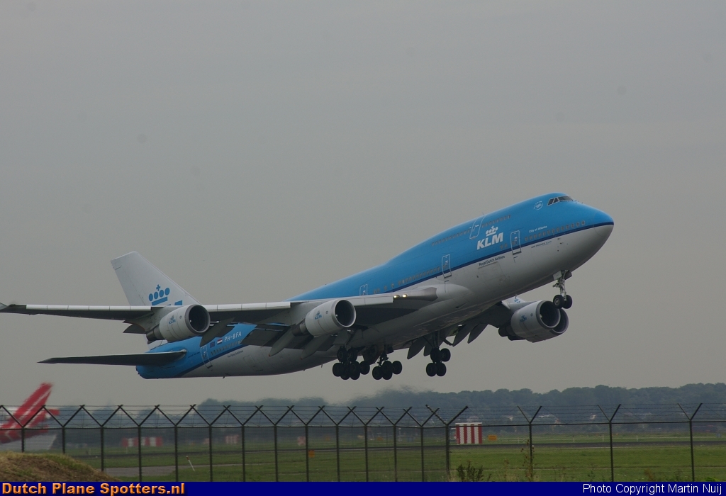 PH-BFA Boeing 747-400 KLM Royal Dutch Airlines by Martin Nuij
