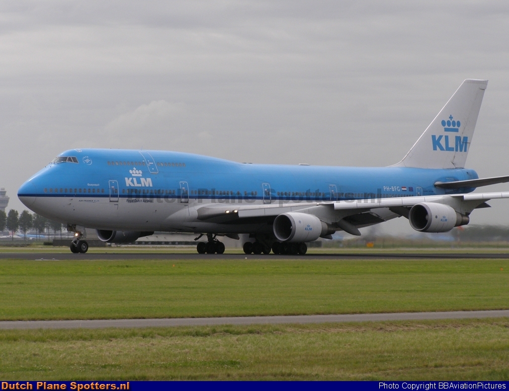PH-BFG Boeing 747-400 KLM Royal Dutch Airlines by BBAviationPictures