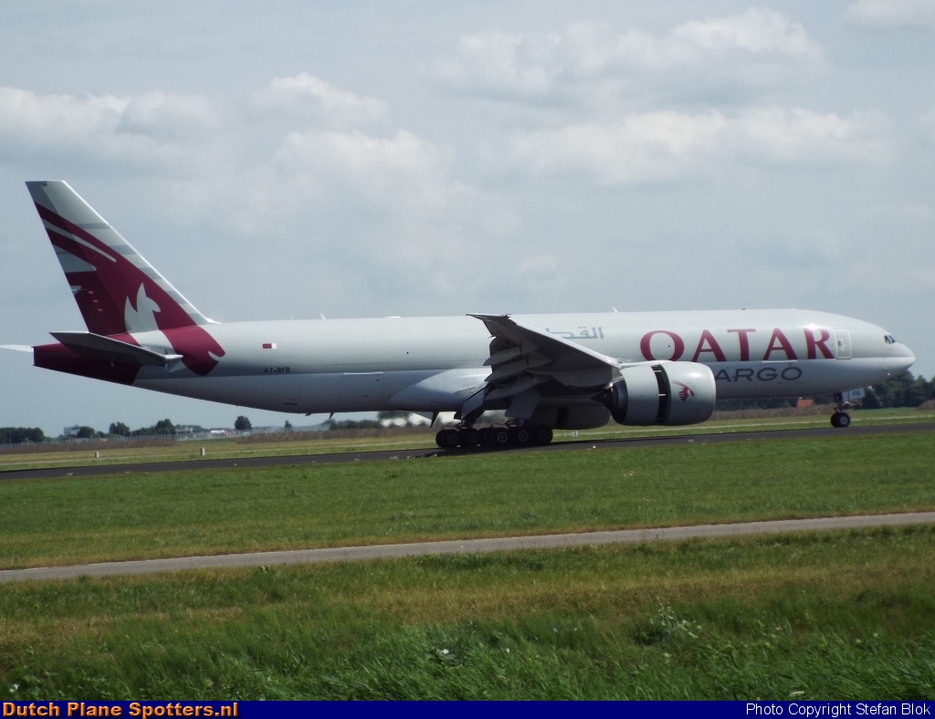 A7-BFB Boeing 777-F Qatar Airways Cargo by Stefan Blok