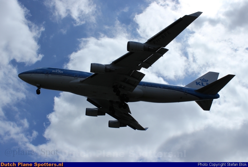 PH-BFE Boeing 747-400 KLM Royal Dutch Airlines by Stefan Blok