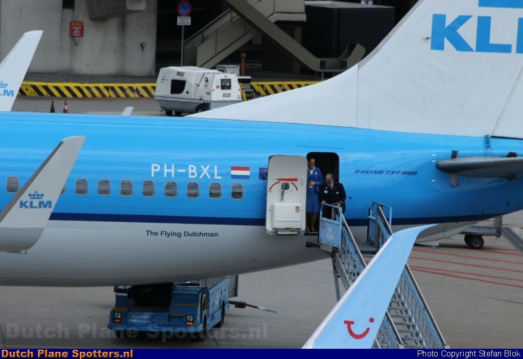 PH-BXL Boeing 737-800 KLM Royal Dutch Airlines by Stefan Blok