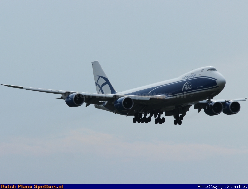 VQ-BLR Boeing 747-8 AirBridgeCargo by Stefan Blok