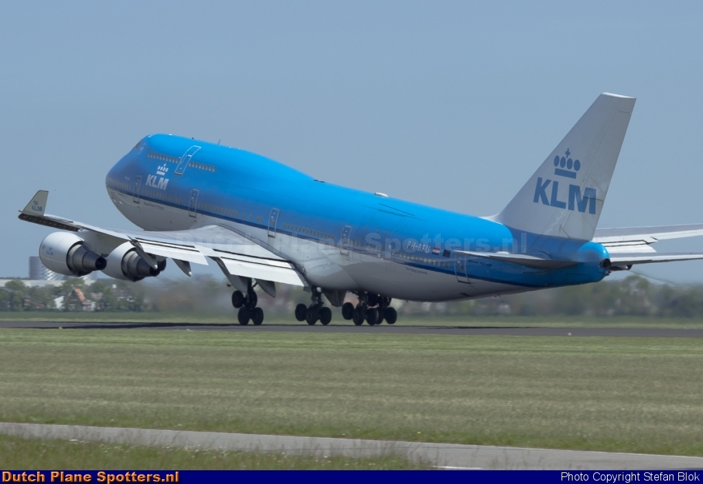 PH-BFU Boeing 747-400 KLM Royal Dutch Airlines by Stefan Blok