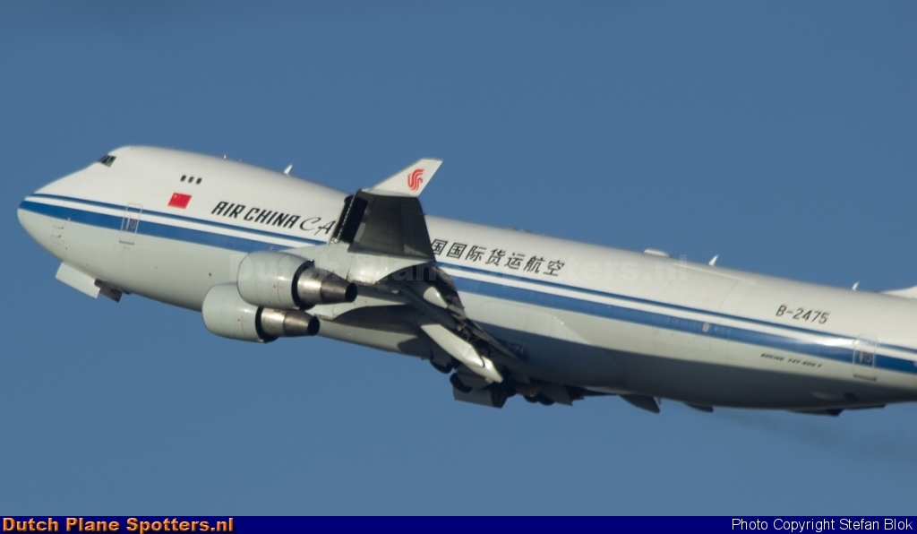 B-2475 Boeing 747-400 Air China Cargo by Stefan Blok