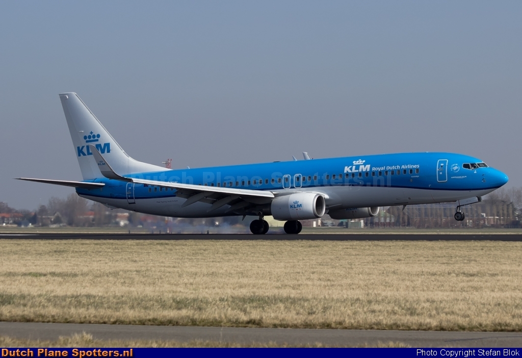 PH-BXW Boeing 737-800 KLM Royal Dutch Airlines by Stefan Blok