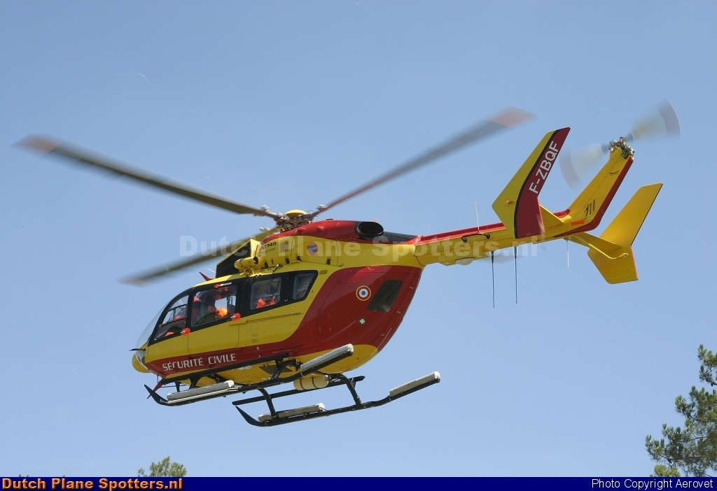 F-ZBQF Eurocopter EC-145 France - Securite Civile by Aerovet