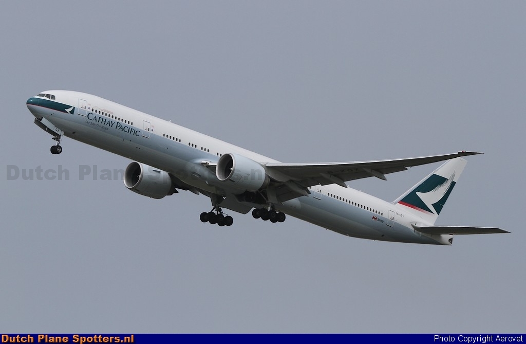 B-HQX Boeing 777-300 Cathay Pacific by Aerovet
